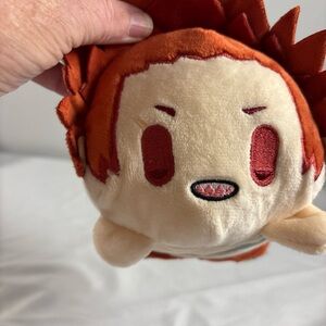 Plush Stuffed Animal Toy - Orange and Cream